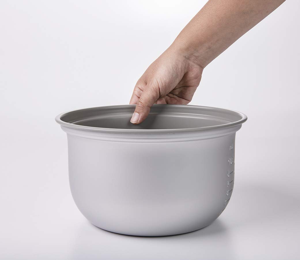 Zojirushi NS-RPC10FJ tapa con cierre seguro mantiene humedad