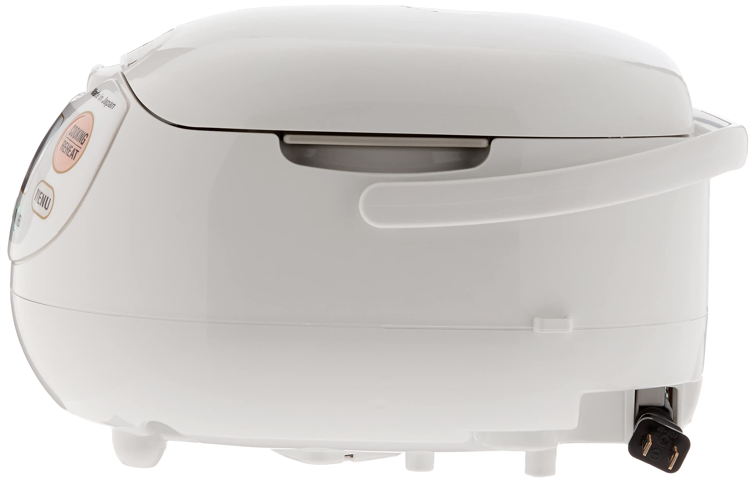 Zojirushi NS-ZCC10 tapa interior desmontable para limpieza.
