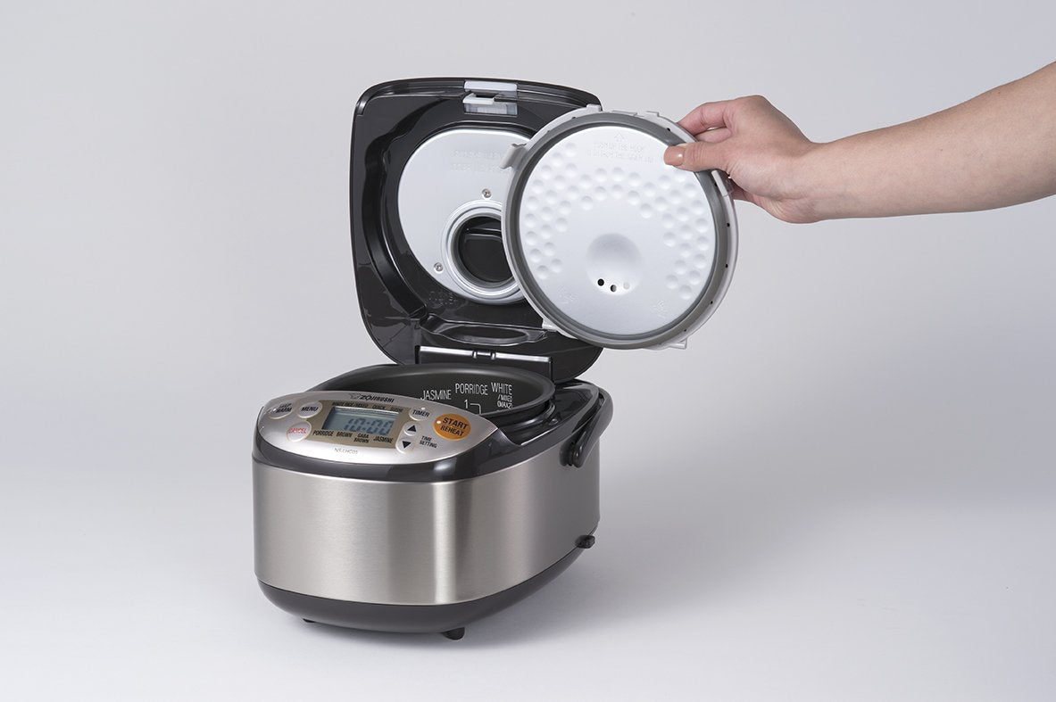 Zojirushi NS-LHC05 arroz cocido textura suave, ideal para porciones familiares