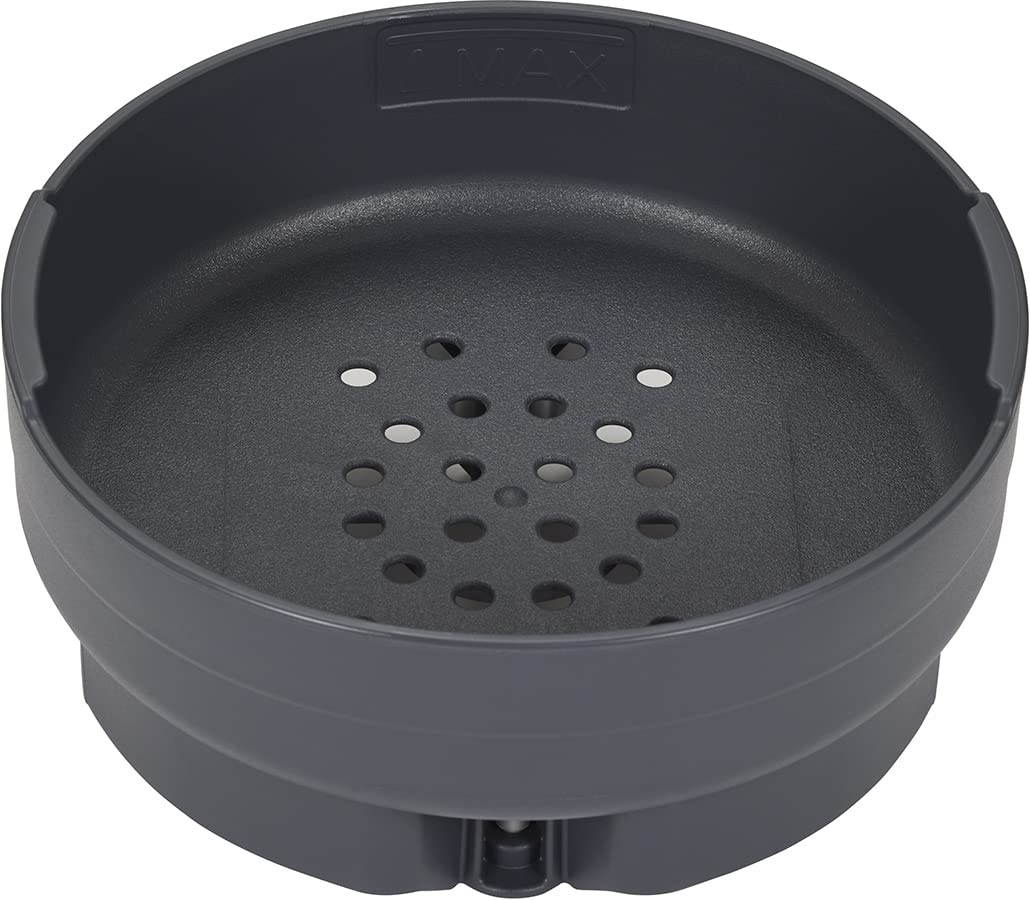 Capacidad de 5.5 tazas crudas para obtener 10 tazas cocidas