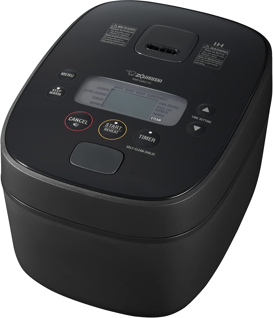 Zojirushi NW-QAC10 para inducción con 5.5 tazas, arroz esponjoso