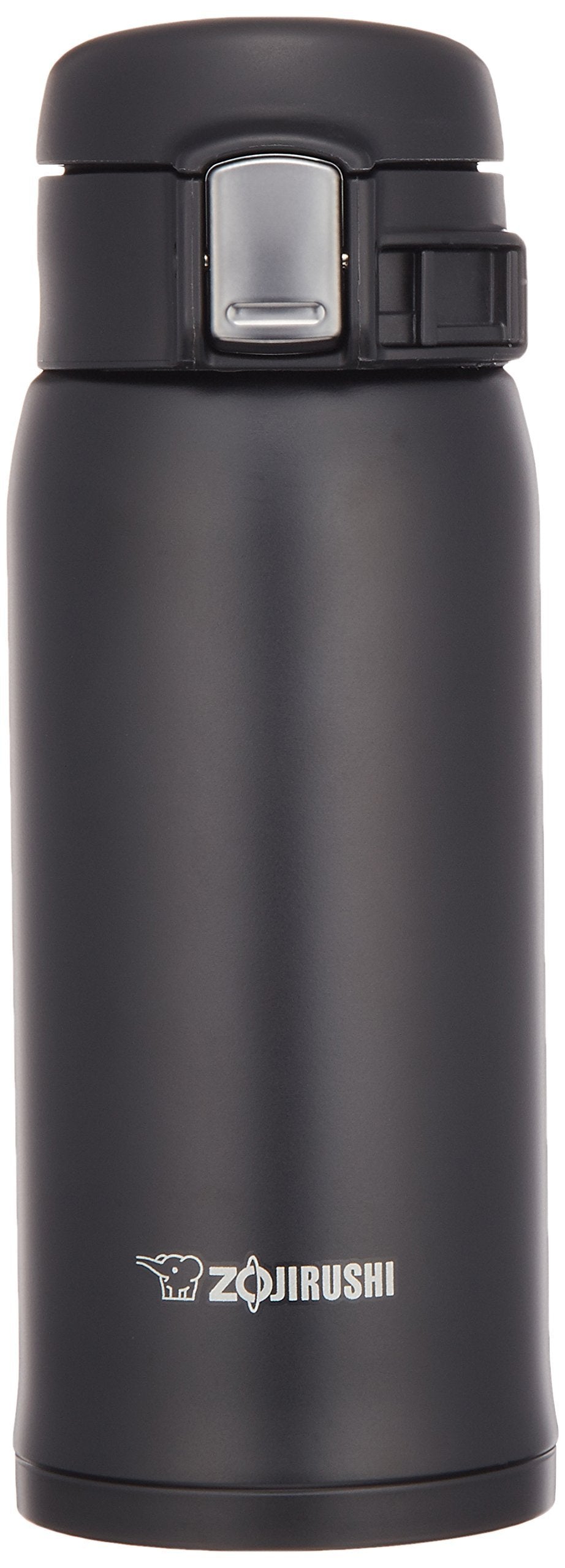 Zojirushi SM-SA36BA, taza de acero inoxidable, mantiene la bebida caliente por horas.