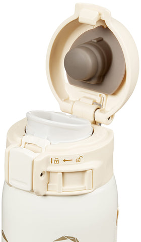 Tapa con ventilación de Zojirushi SM-SG48EYP para verter sin goteos.