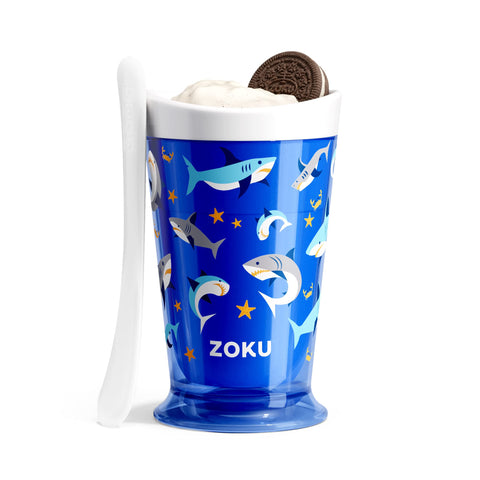 ZOKU núcleo congelado interior de 8 onzas para granizados rápidos.