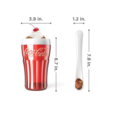 ZOKU cuchara para slush, diseño especial para mezclar y raspar.
