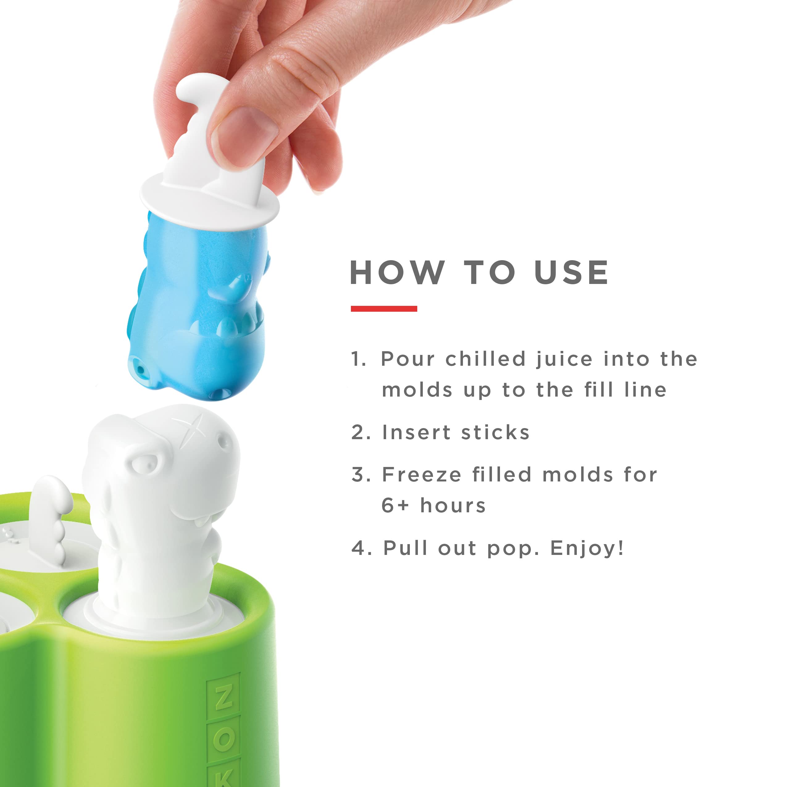 Zoku Dino Pop: paleta stegosaurio, opción creativa para niños.