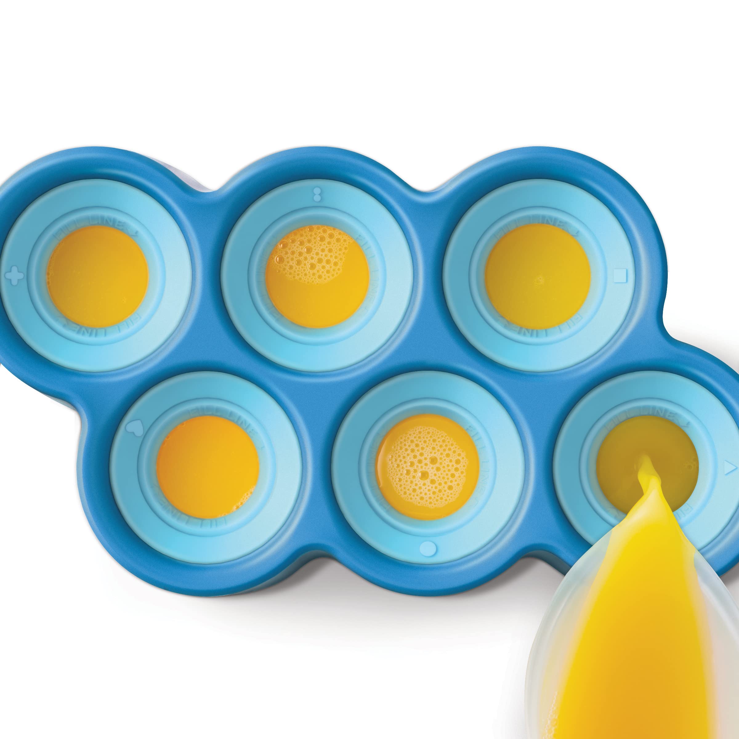 ZOKU molde pulpo: diseño divertido y desmolde suave.