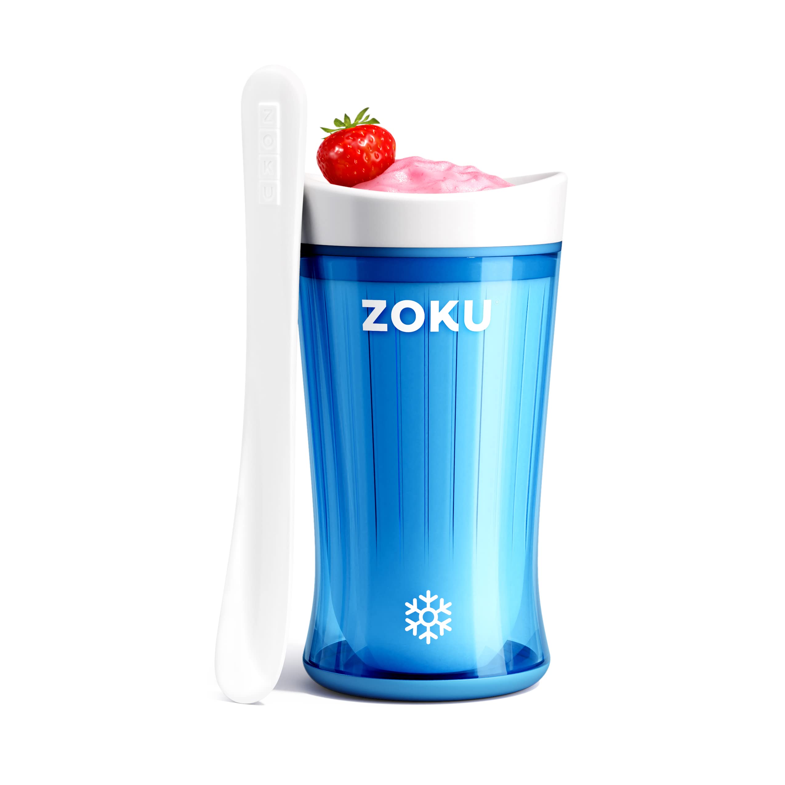 ZOKU Jumbo core congelado de 10 oz listo para preparar slush rápido en casa.