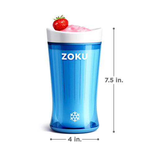 ZOKU Jumbo cuchara slush facilita mezclar y raspar las paredes.