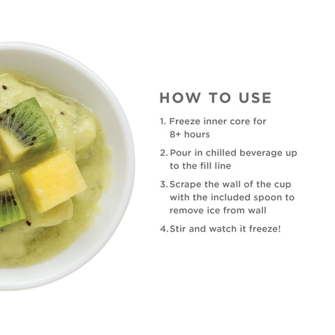 Mezclar ingredientes se vuelve sencillo con ZOKU, explorando sabores y texturas.