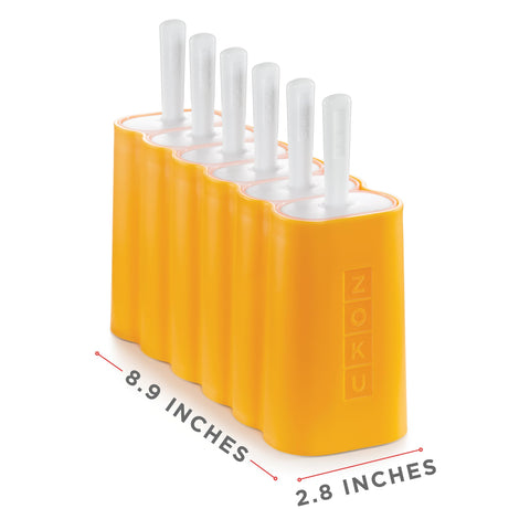Seis porciones de 3.25 oz, ideales para meriendas y postres.