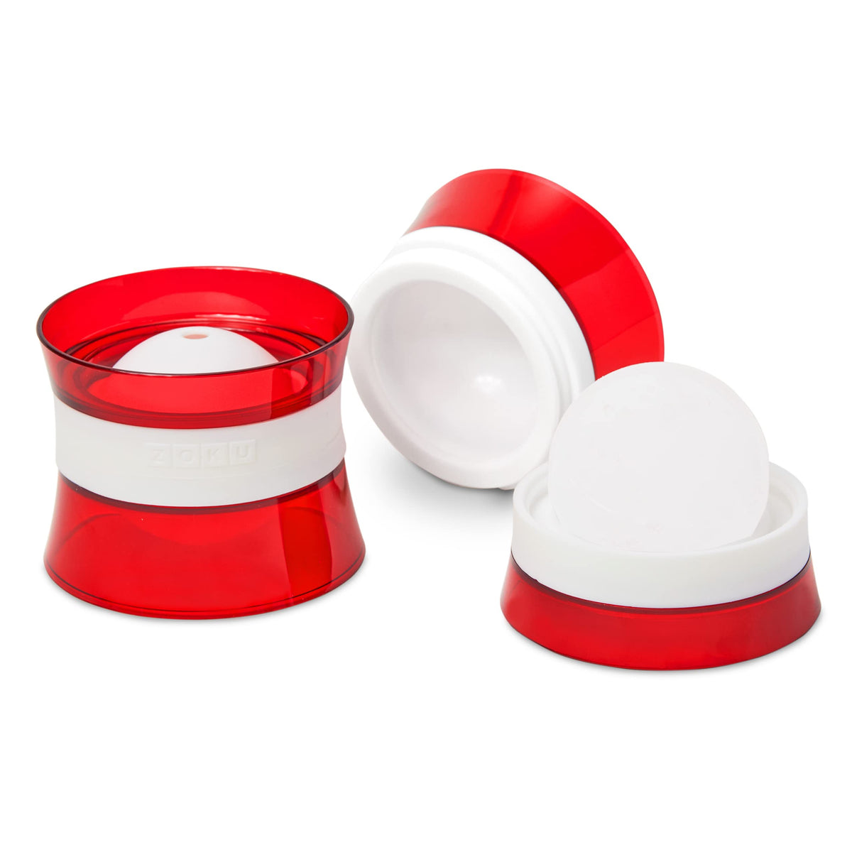 Zoku: molde para esfera de hielo 2.5 pulgadas para enfriar sin diluir.