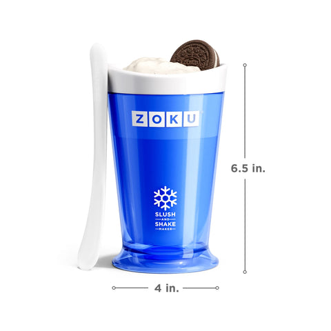 ZOKU Original Mezclador de granizados: taza exterior 8 onzas para bebidas frías en la encimita.