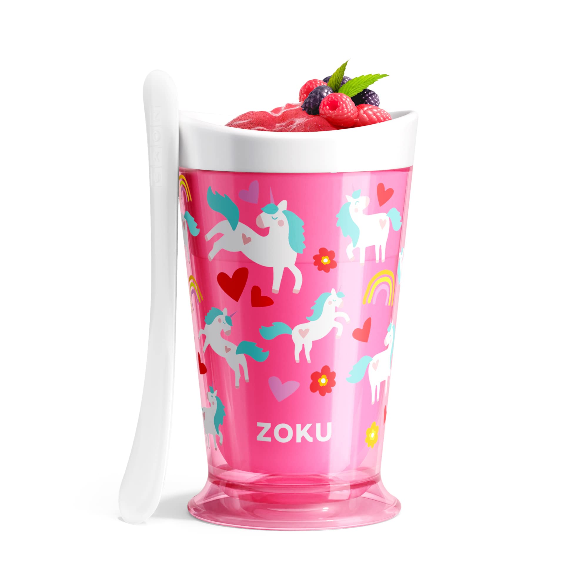 ZOKU Original Slush Maker con núcleo congelador interior para textura más cremosa.