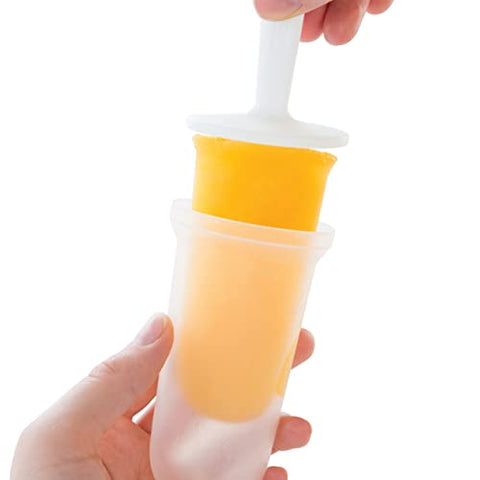 ZOKU Paletas desmoldadas fácilmente tras congelar.