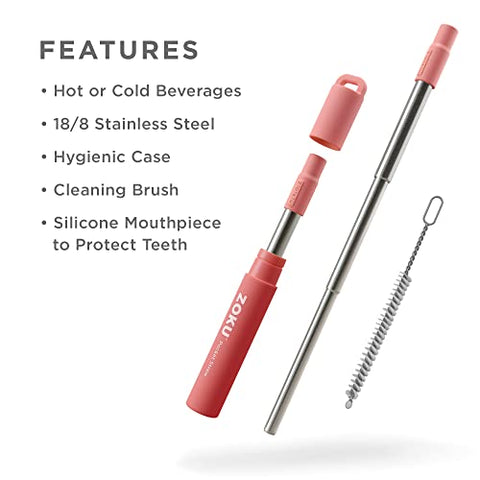 Punta de silicona suave de ZOKU para comodidad y protección dental.