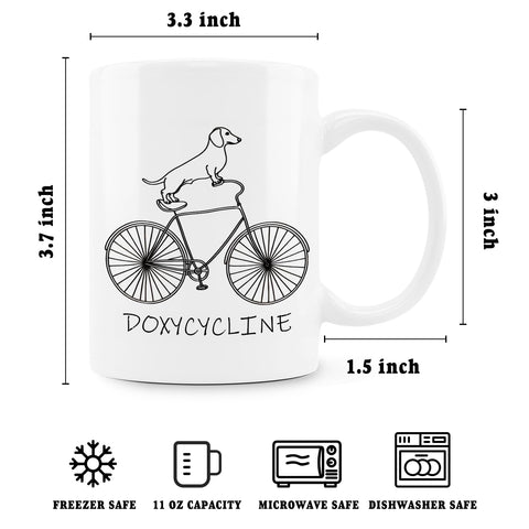 Taza Zomhix con diseño veterinario, ideal como regalo.