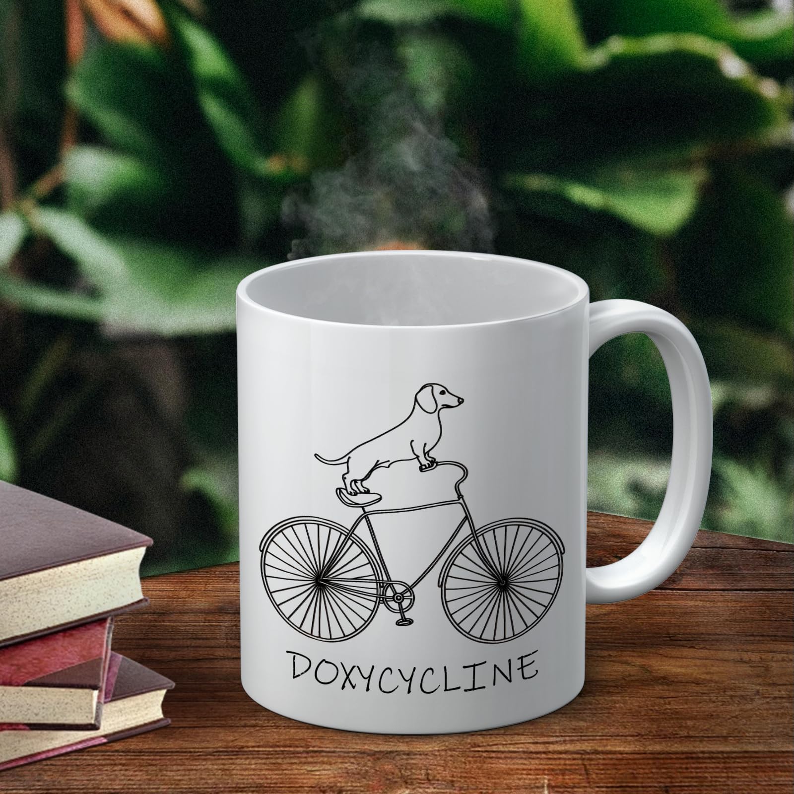 Taza Zomhix apta para bebidas calientes o frías en casa.