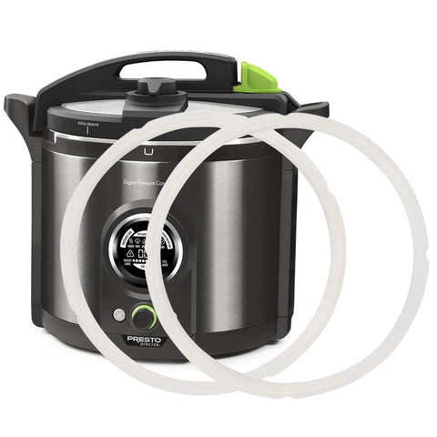 ZonaFly junta de silicona para Presto 10qt y 12qt, sellado duradero.