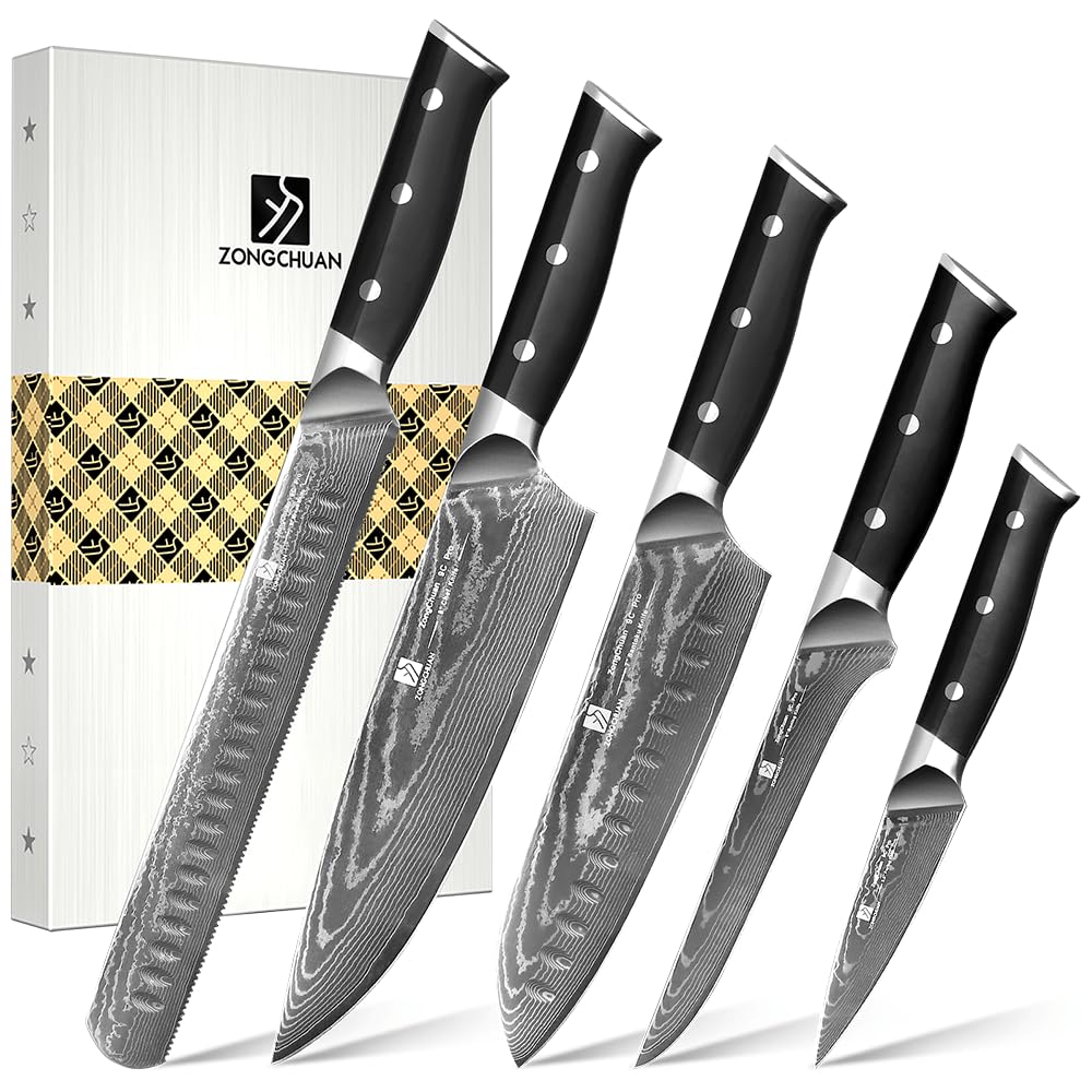 Cuchillo-chef-8pulgadas Zongchuan, filo preciso para carnes y verduras