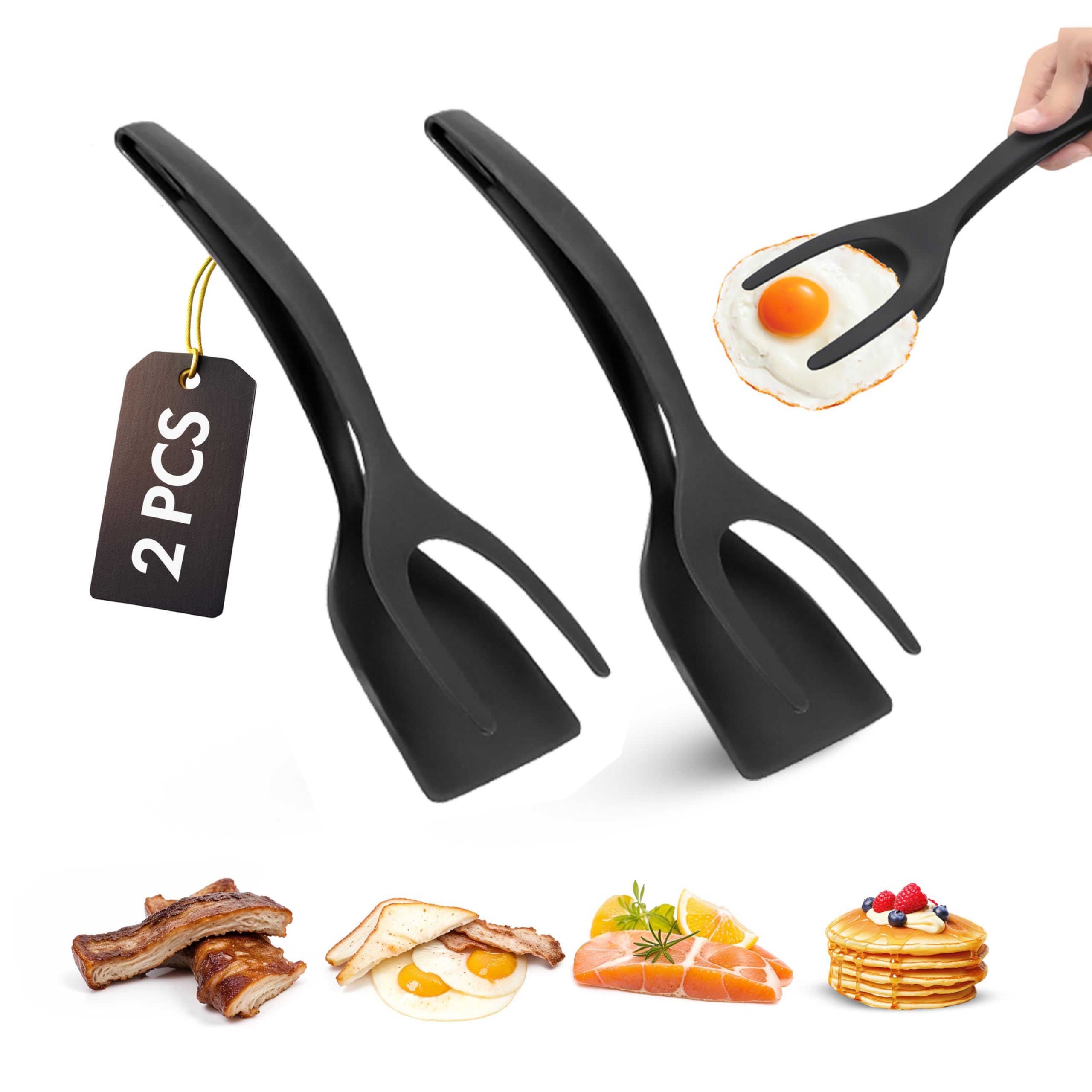 ZONZEST espátula volteadora para huevos: voltea con precisión y control.