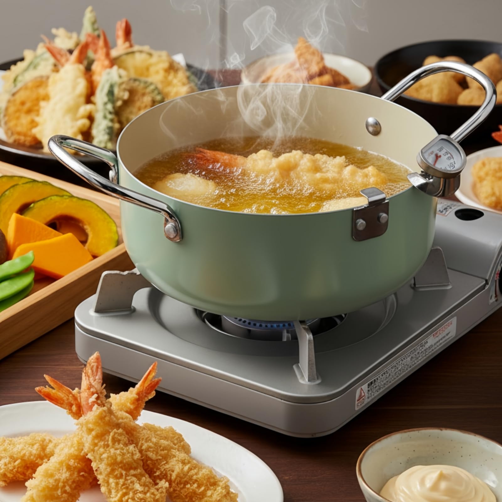 ZOOFOX Uso versátil para tempura, pescado y patatas.
