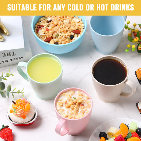 Taza Zopeal multicolor con asa, versátil para bebidas calientes y frías