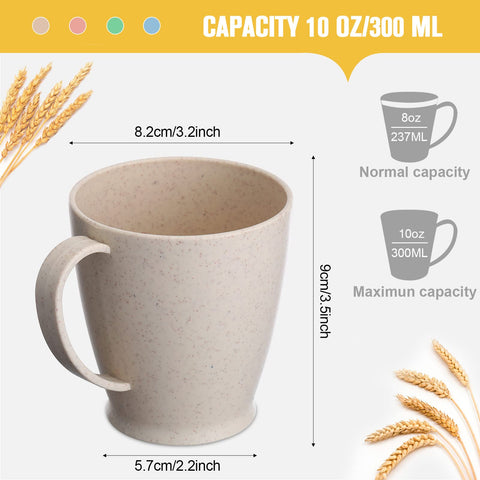 Taza Zopeal verde nordico con asa, apta para microondas y lavavajillas