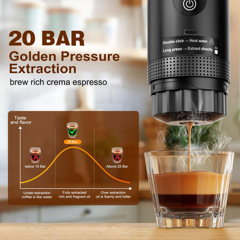 Cafetera Zordin 3 en 1 admite café molido y pods NS/DG.