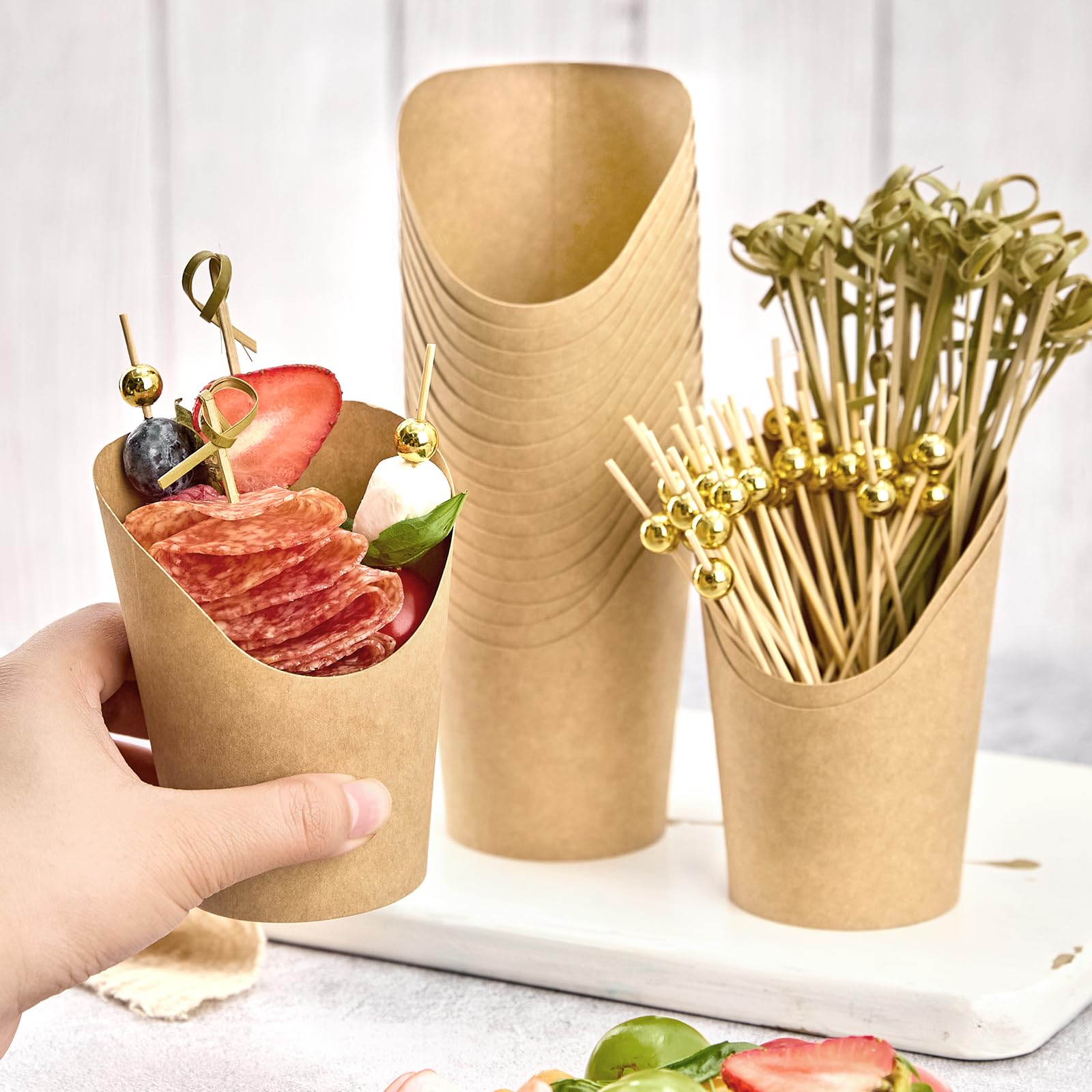 ZORRITA para snacks múltiples como palomitas, dulces y frutas.