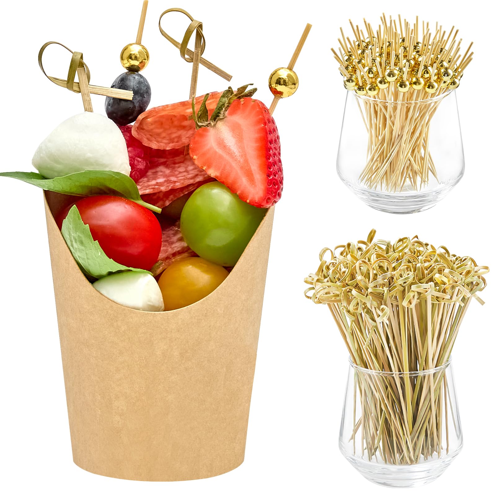 Vaso ZORRITA para charcutería 8 oz, ideal porciones individuales.