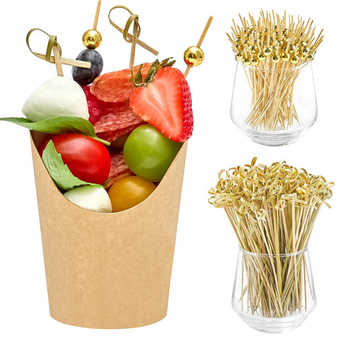 Vaso ZORRITA para charcutería 8 oz, ideal porciones individuales.
