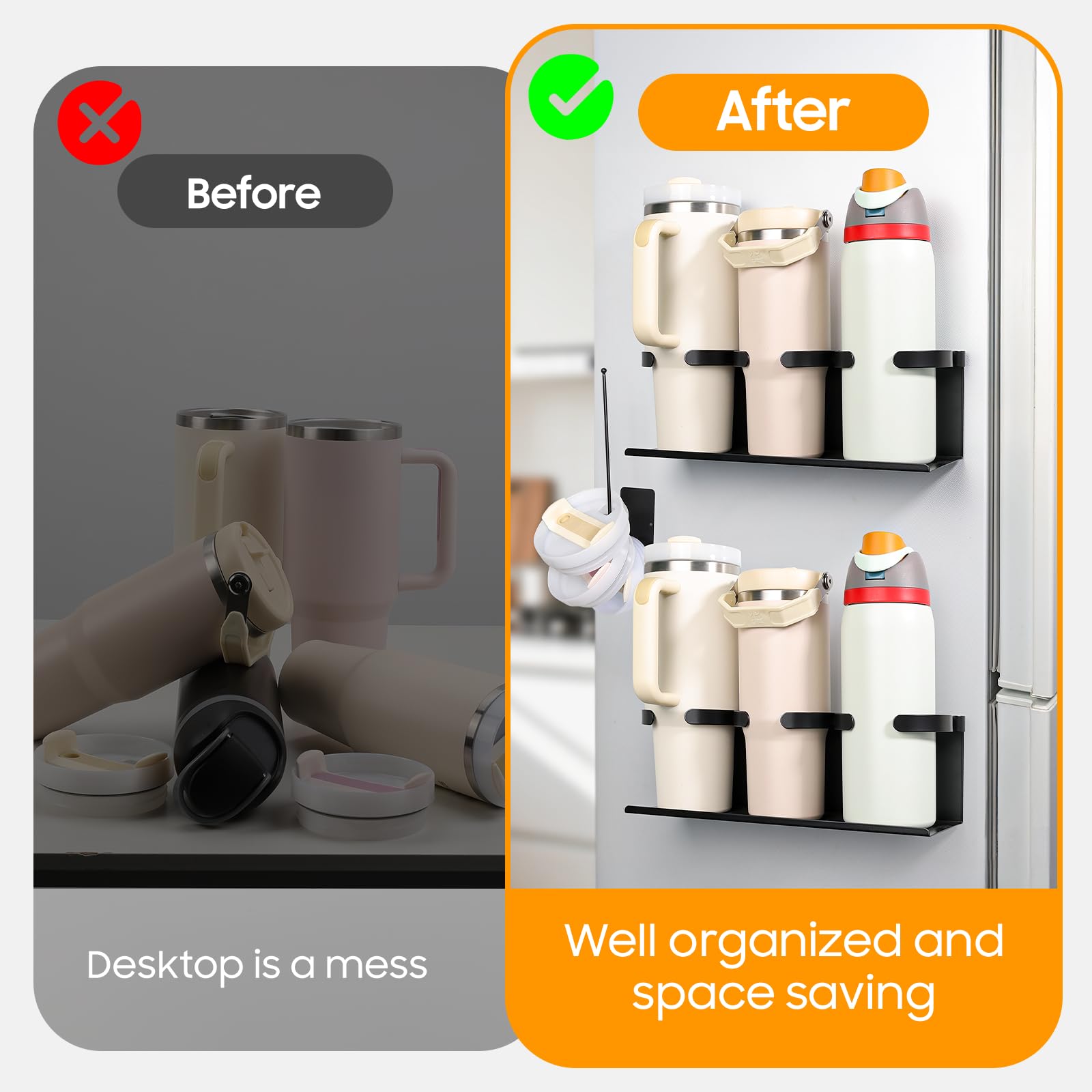 ZOSIX diseño vertical facilita tomar tazas rápidamente