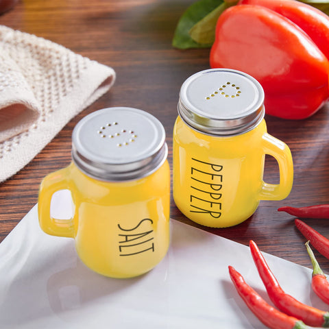 ZOSUJO conjunto amarillo añade toque decorativo y práctico a cocinas modernas.
