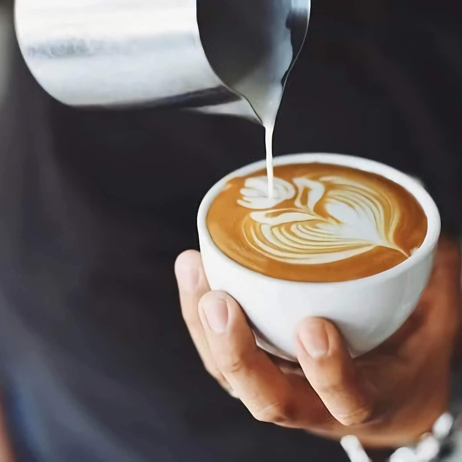 Jarra ZOWIE KING ideal para casa, oficina o cafetería para espumar leche