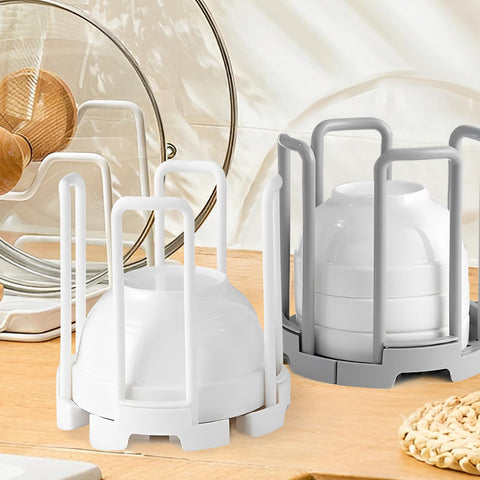 Uso multiusos de Zoyiancy para ordenar vajilla en cocina.