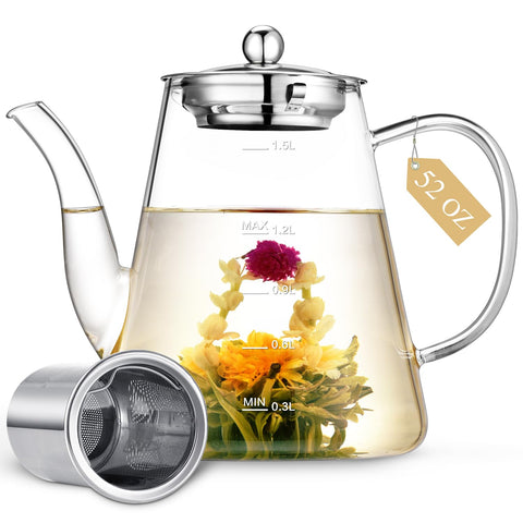 Tetera Zpose 1500 ml para compartir varias tazas