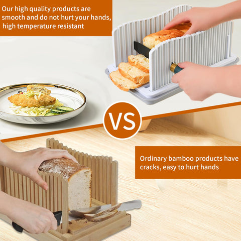 ZQZXD Cortador de pan plegable y compacto para ahorro de espacio