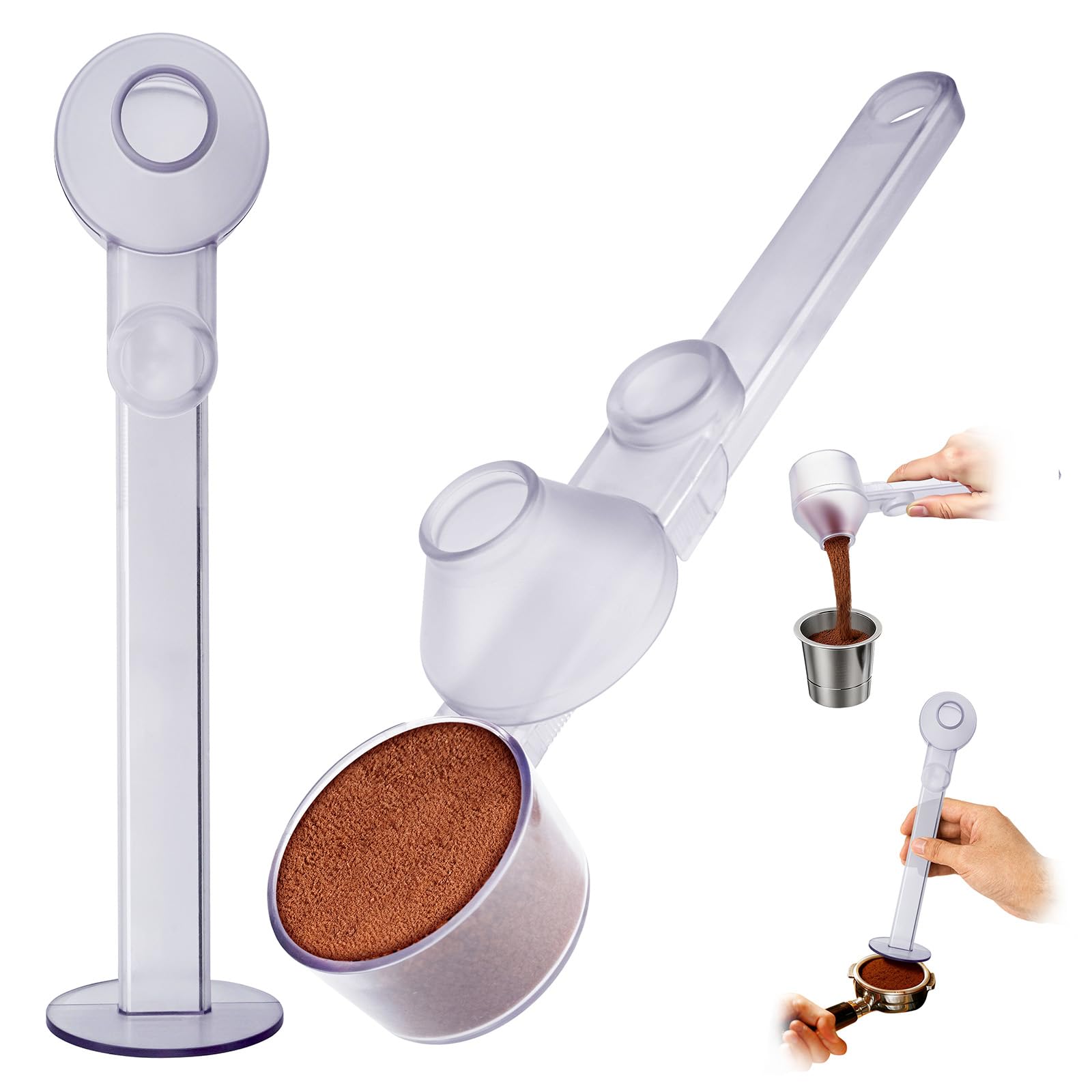 Cucharilla Zsdoue para café: dosis exacta de dos cucharadas.