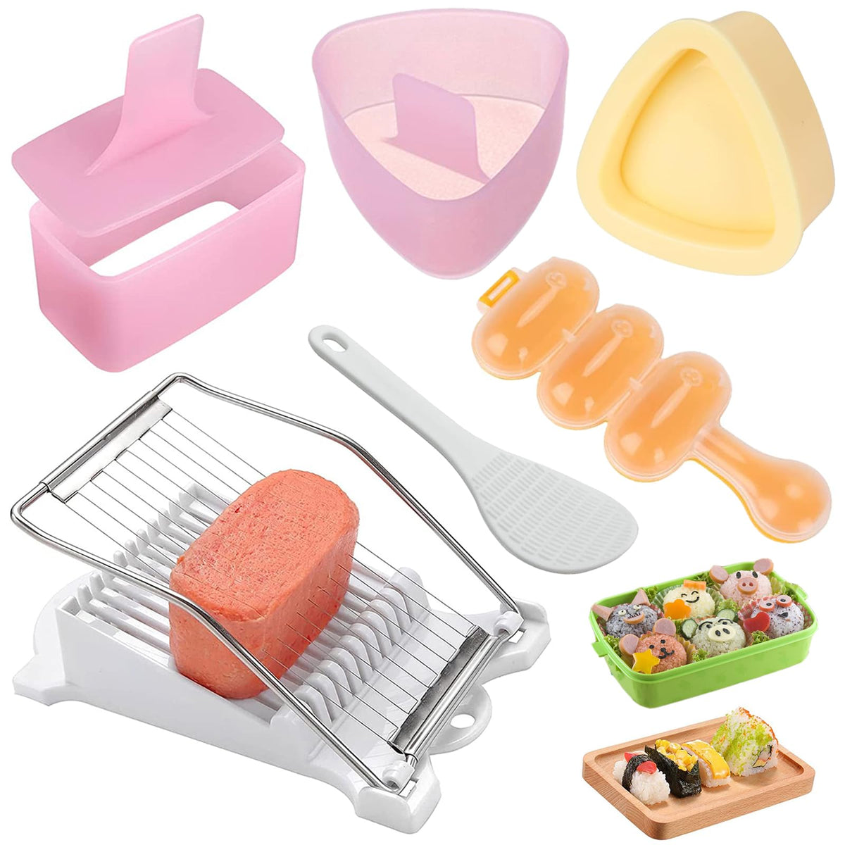 Prensa musubi de Zuaklpton para porciones rápidas y consistentes