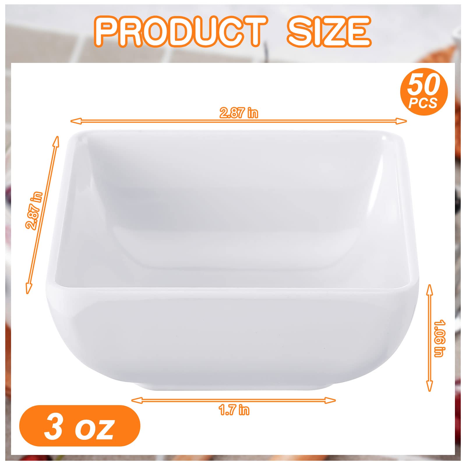 Zubebe cuencos melamina 81 ml, apilables y fáciles de guardar.