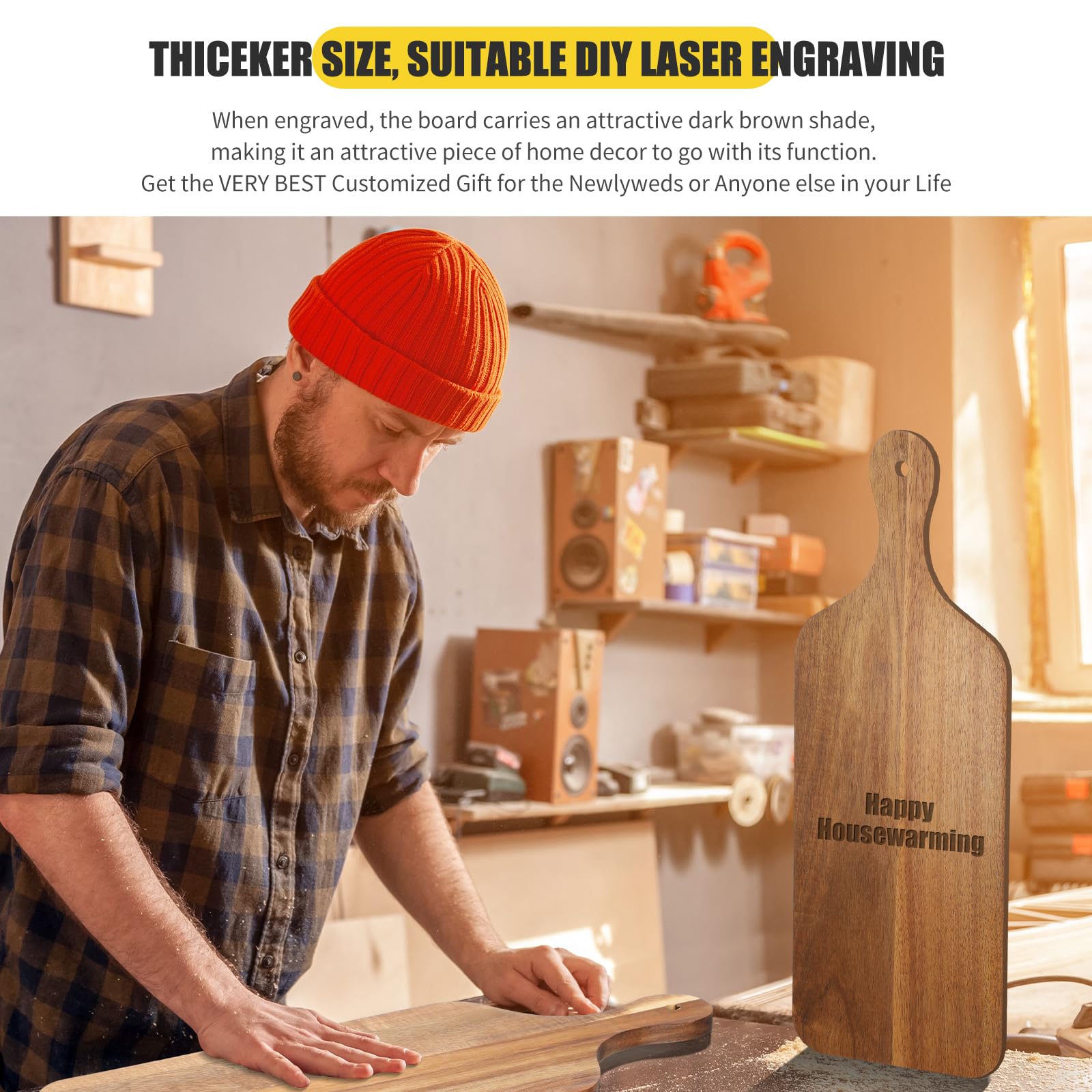 Zubebe tabla de uso reversible para quesos o cena