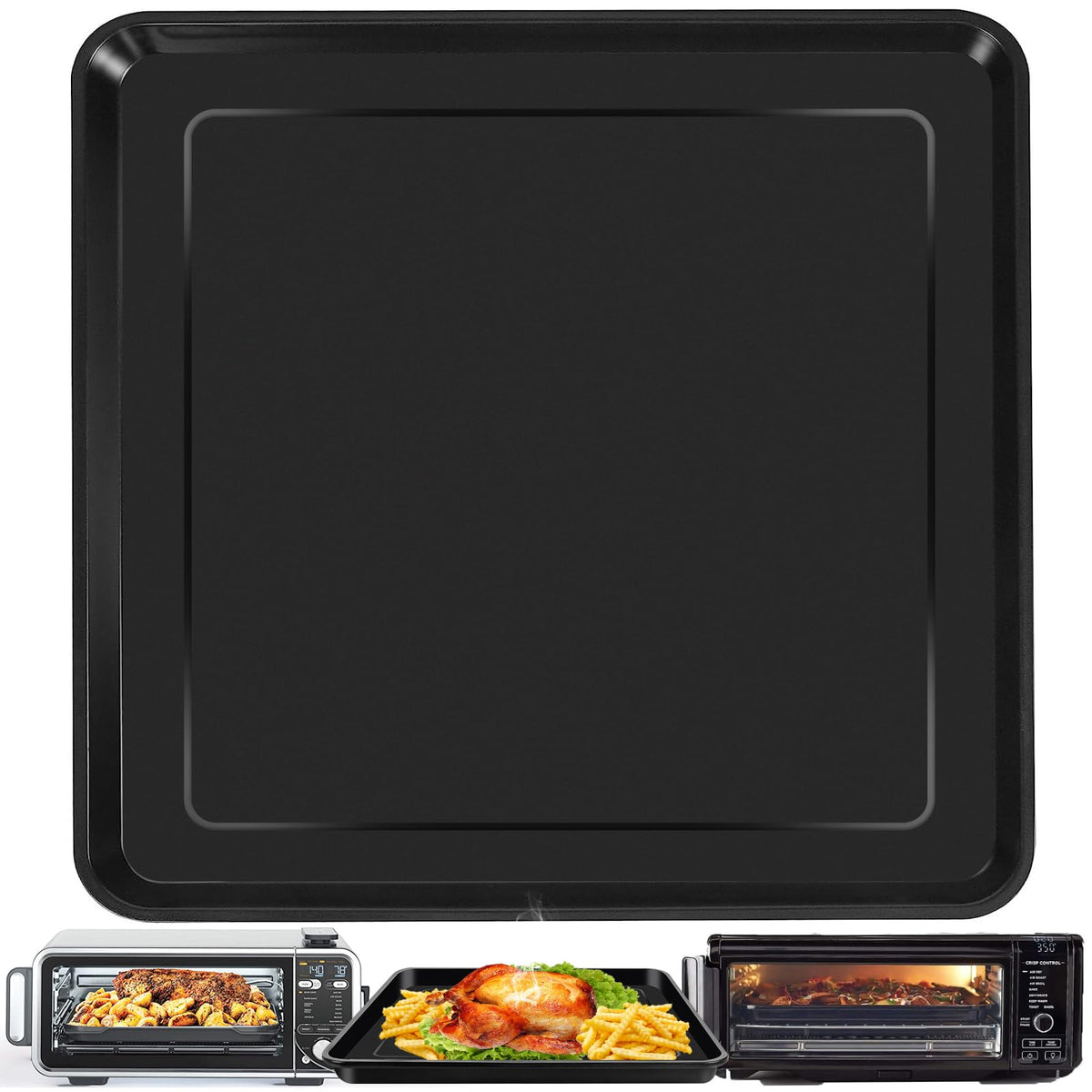 ZuKaYeHome bandeja grill para Ninja SP101: cocción uniforme.