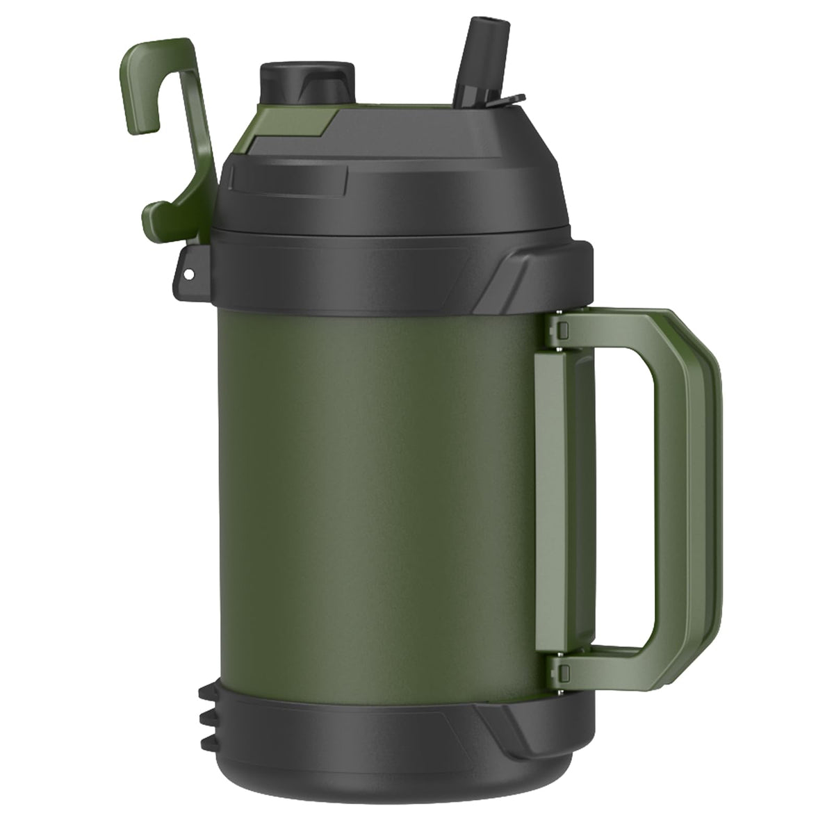 Zukro 1 galón verde, cuerpo de acero inoxidable, ideal para hidratación diaria