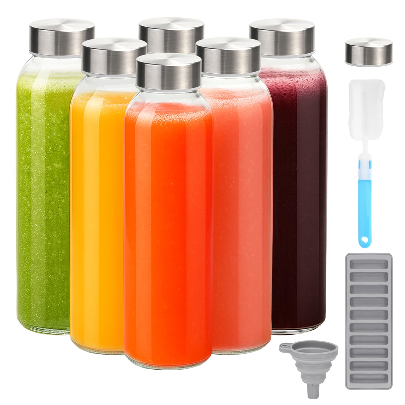 Botellas Zukro 24oz con tapa de acero inoxidable hermética para transporte seguro