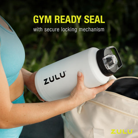 ZULU Goals 64oz aislamiento doble mantiene bebidas frías por más tiempo durante entrenamientos