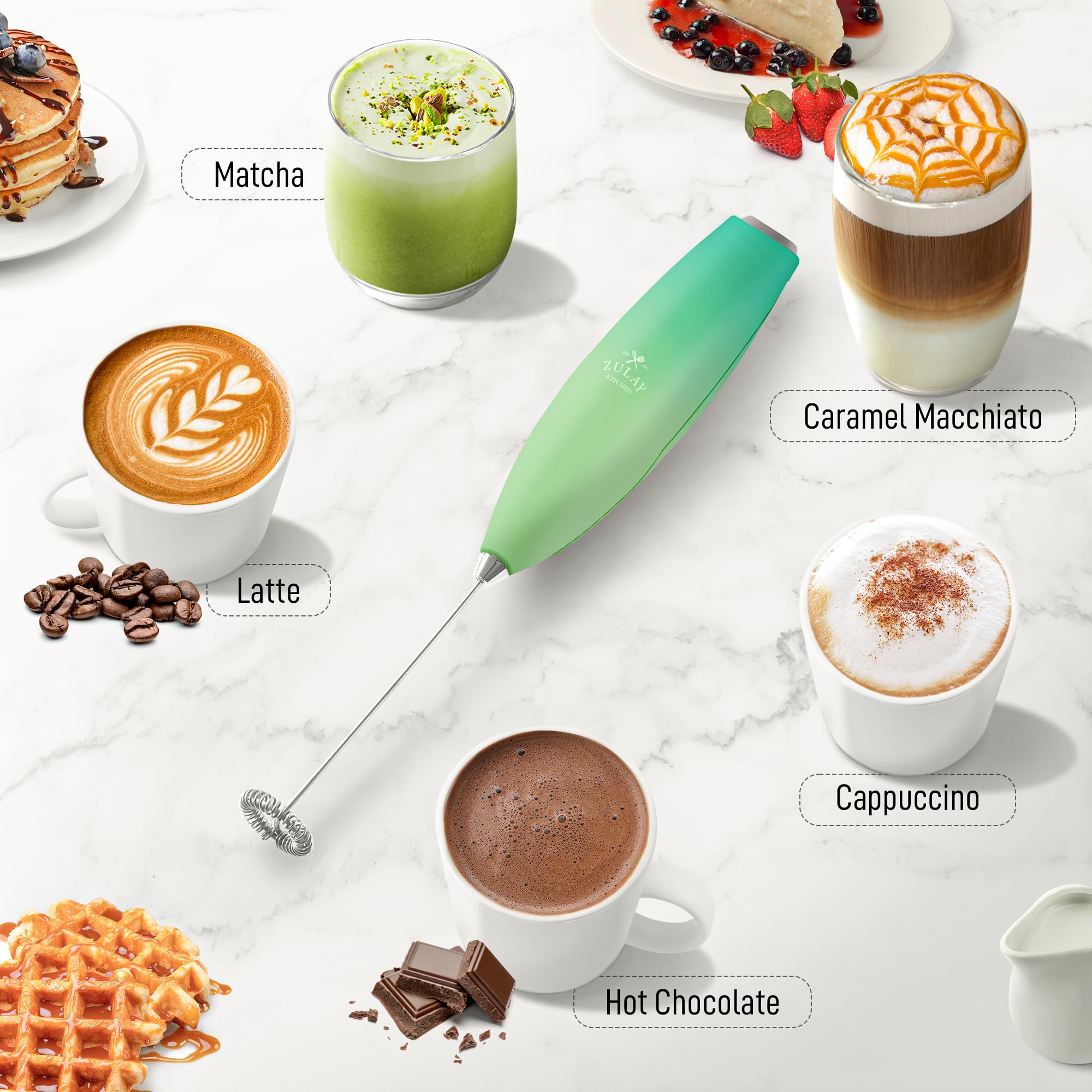 Zulay Kitchen acero inoxidable, diseño duradero para uso diario.