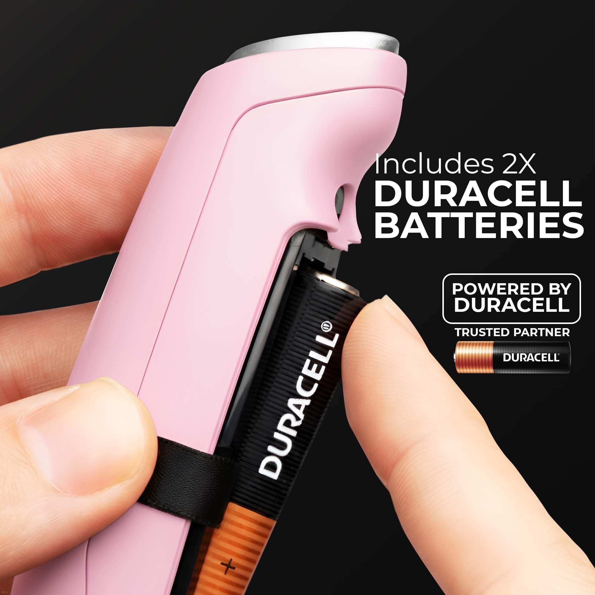 Baterías Duracell incluidas para uso sin cables del Zulay Kitchen.