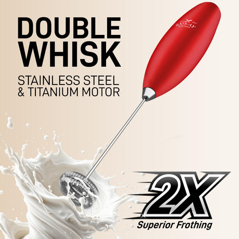 Zulay Kitchen batidora de leche, chocolate caliente cremoso perfecto.