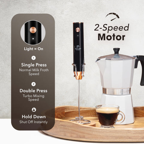 Batidor Zulay Kitchen resistente al agua IPX6 y fácil de limpiar